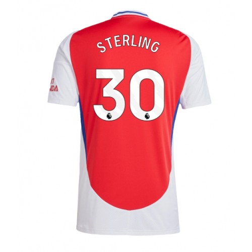 Arsenal Raheem Sterling #30 Domaci Dres 2024-25 Kratak Rukav